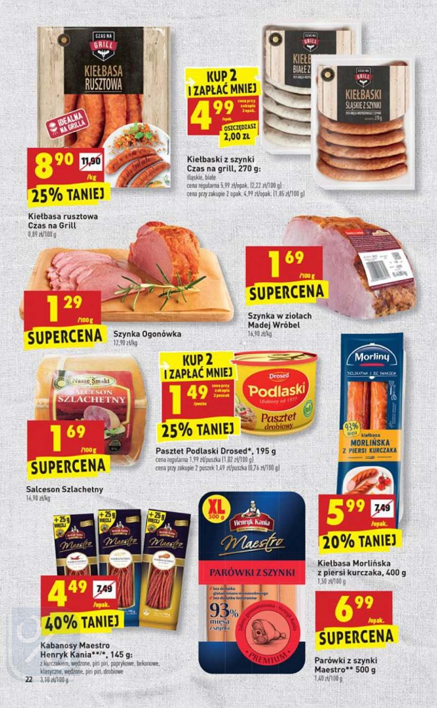 Gazetka promocyjna Biedronka do 25/04/2018 str.22