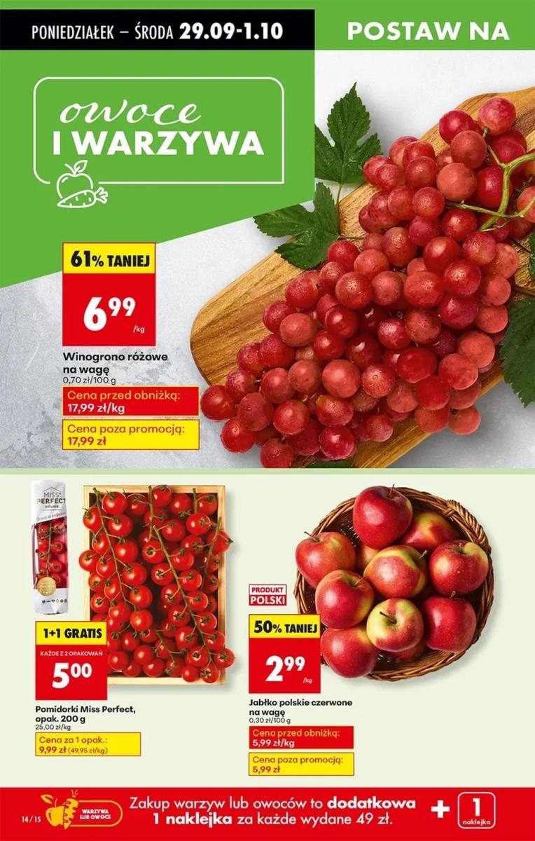 Gazetka promocyjna Biedronka do 04/10/2025 str.14