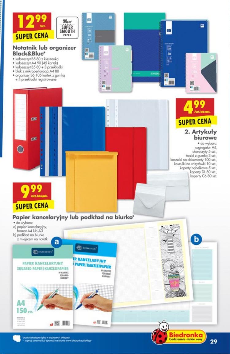 Gazetka promocyjna Biedronka do 08/01/2017 str.29