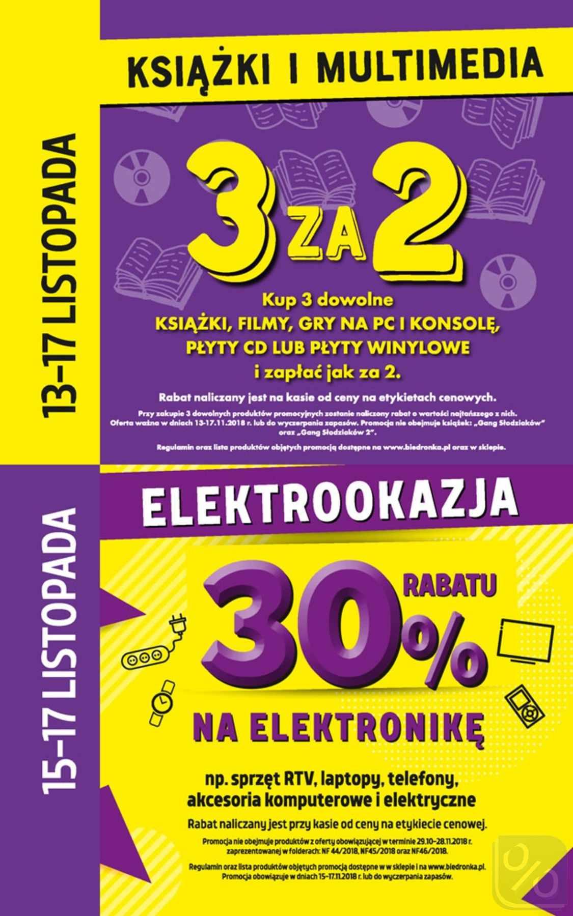 Gazetka promocyjna Biedronka do 21/11/2018 str.72