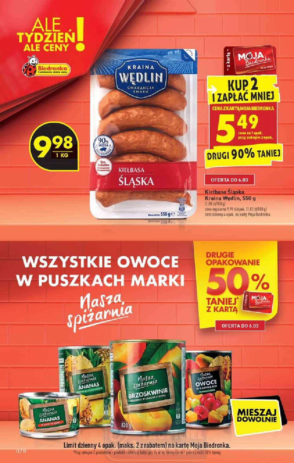 Gazetka Promocyjna I Reklamowa Biedronka W Tym Tygodniu Od