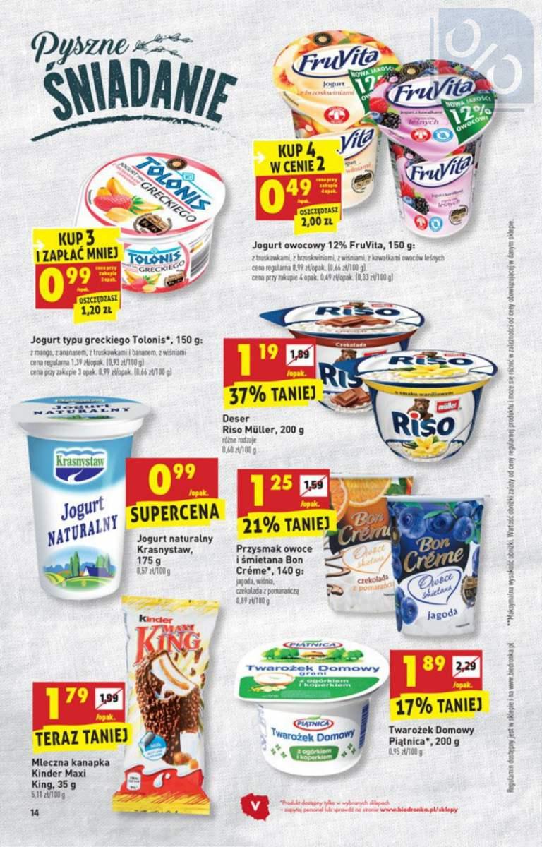 Gazetka promocyjna Biedronka do 31/01/2018 str.14