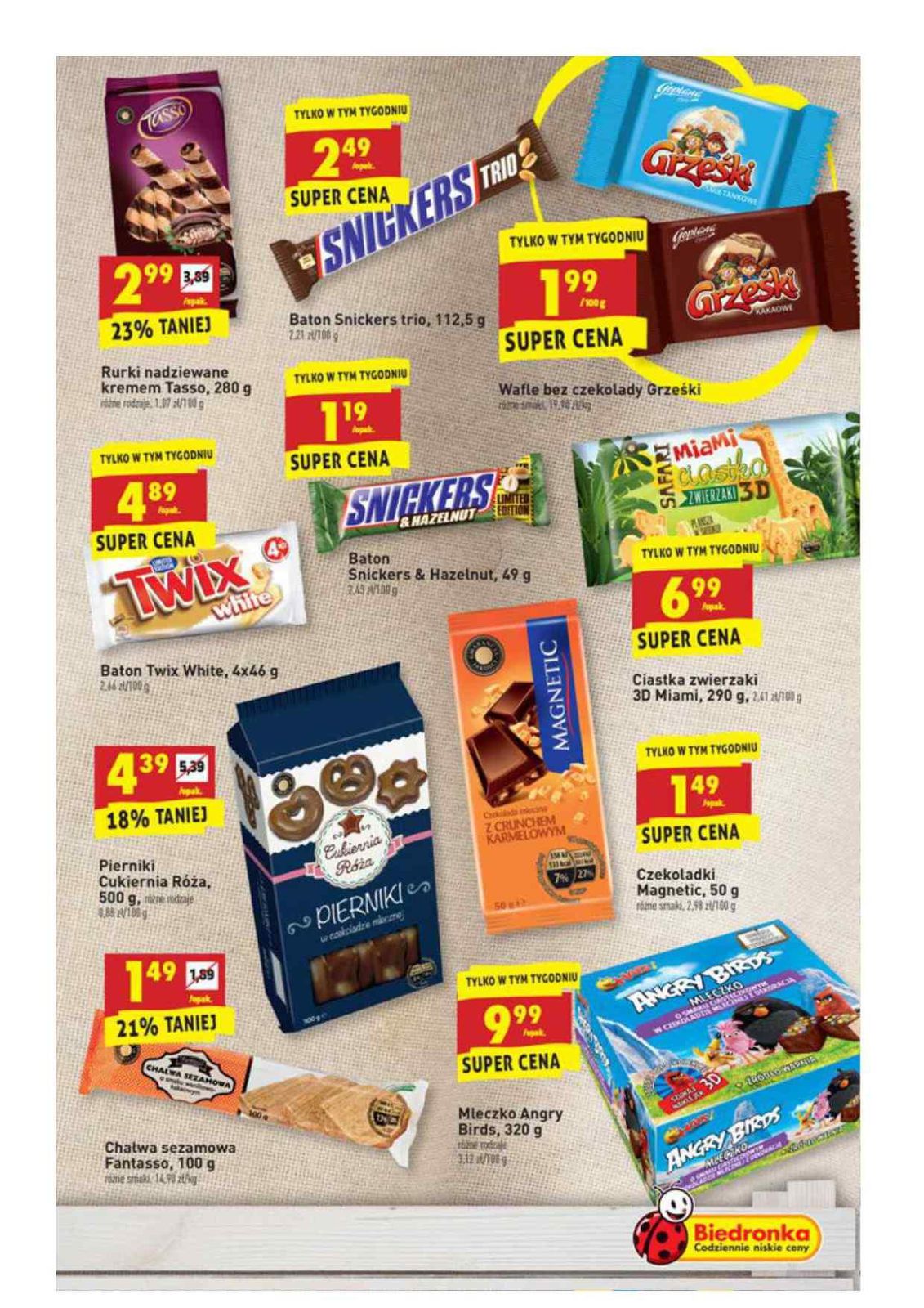 Gazetka promocyjna Biedronka do 29/05/2016 str.21