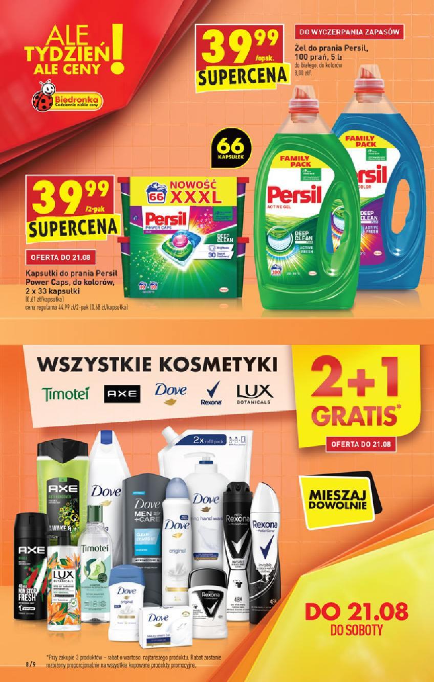 Gazetka promocyjna Biedronka do 25/08/2021 str.8