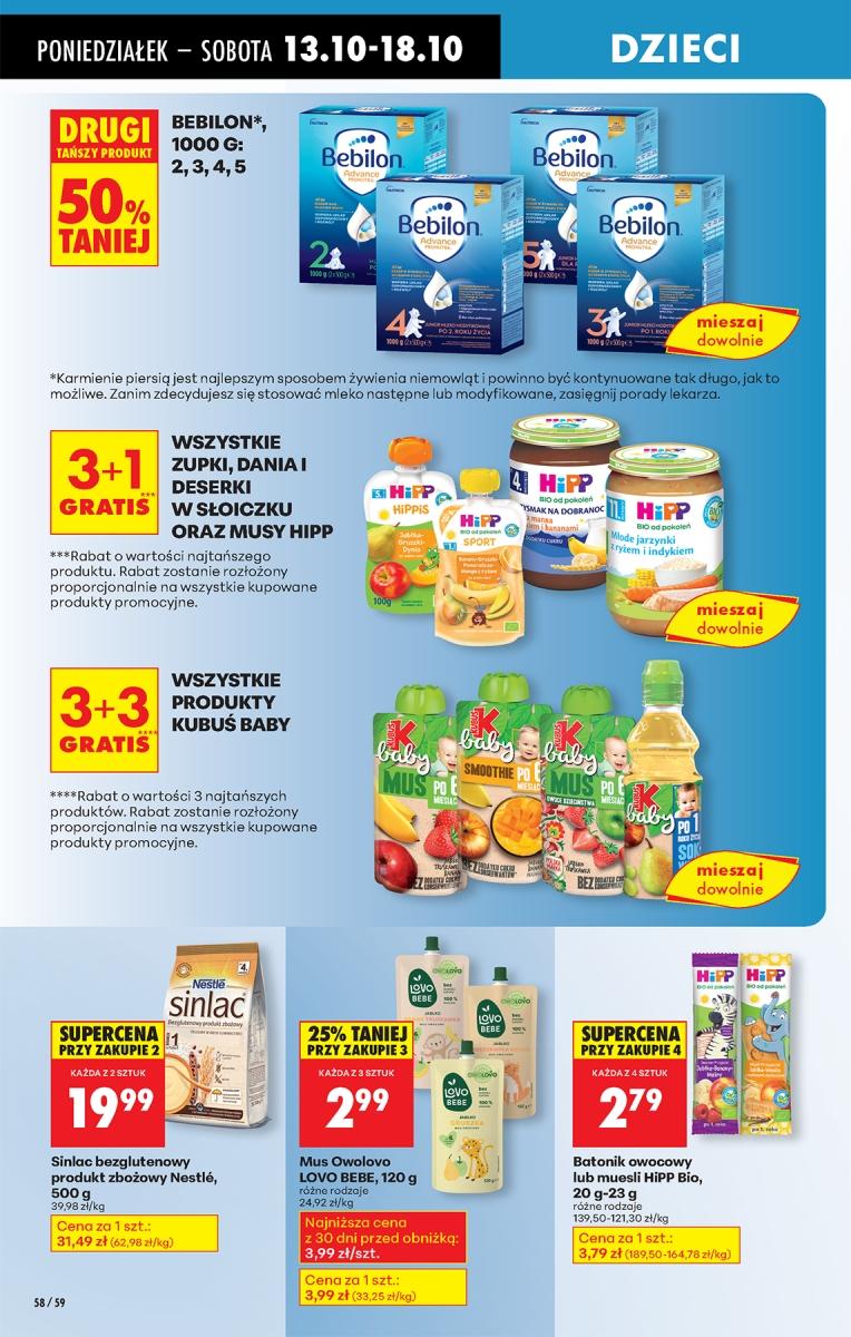 Gazetka promocyjna Biedronka do 18/10/2025 str.58