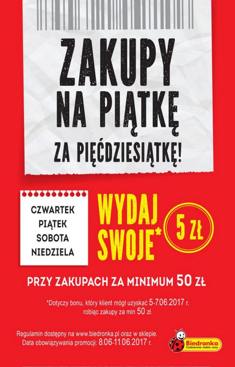 Gazetka promocyjna Biedronka do 14/06/2017 str.52