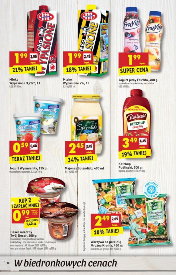 Gazetka promocyjna Biedronka do 29/01/2017 str.14