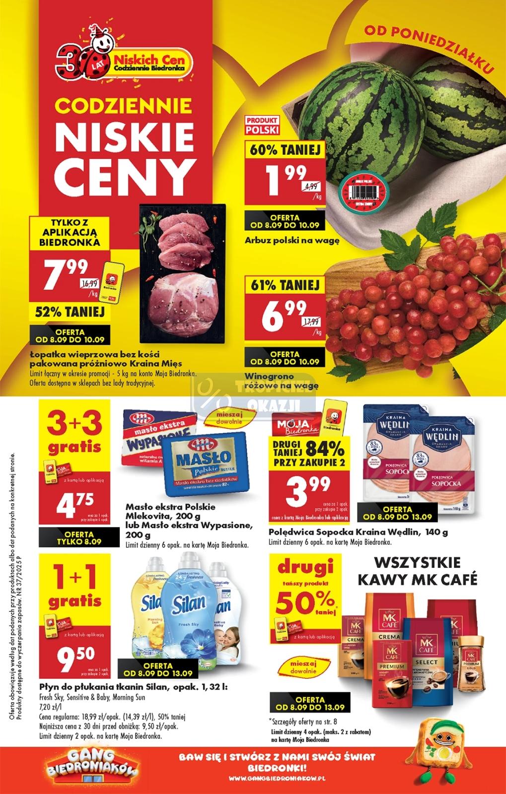 Gazetka promocyjna Biedronka do 13/09/2025 str.1