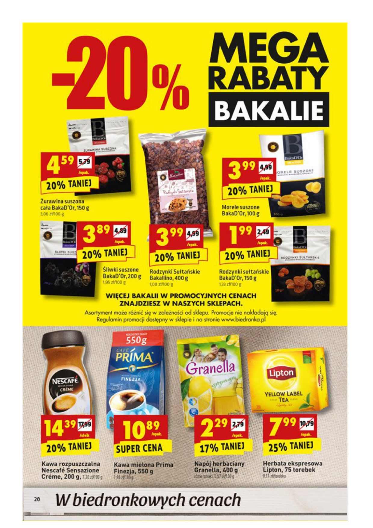 Gazetka promocyjna Biedronka do 03/08/2016 str.20