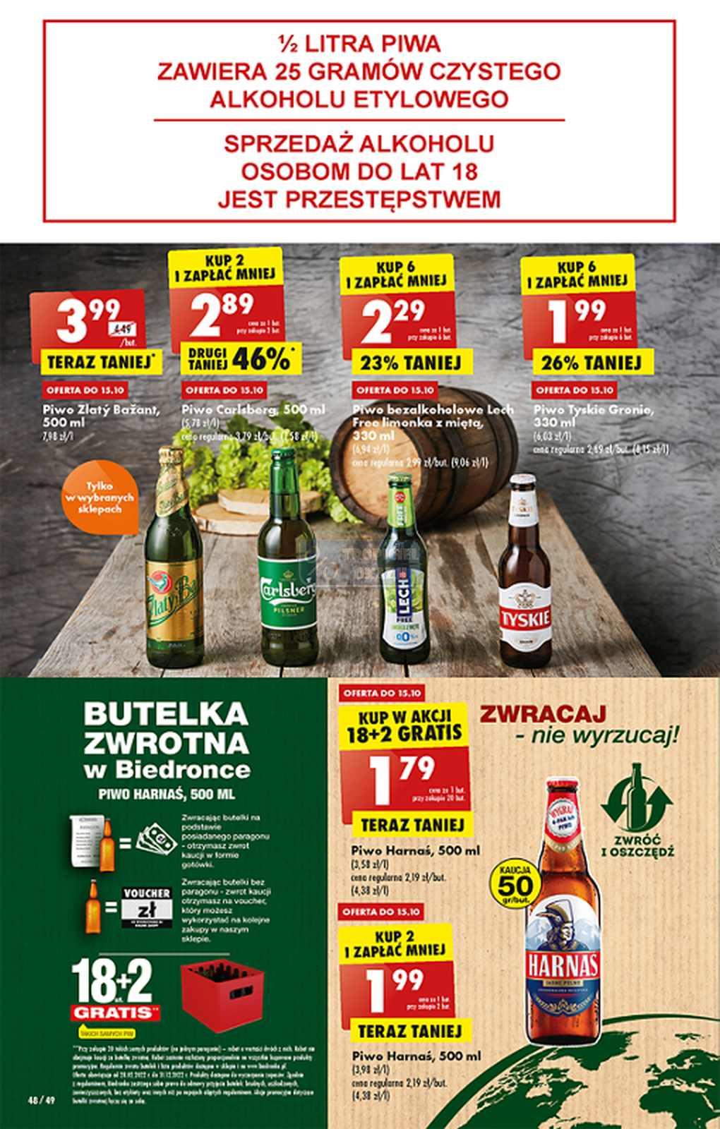 Gazetka promocyjna Biedronka do 19/10/2022 str.48