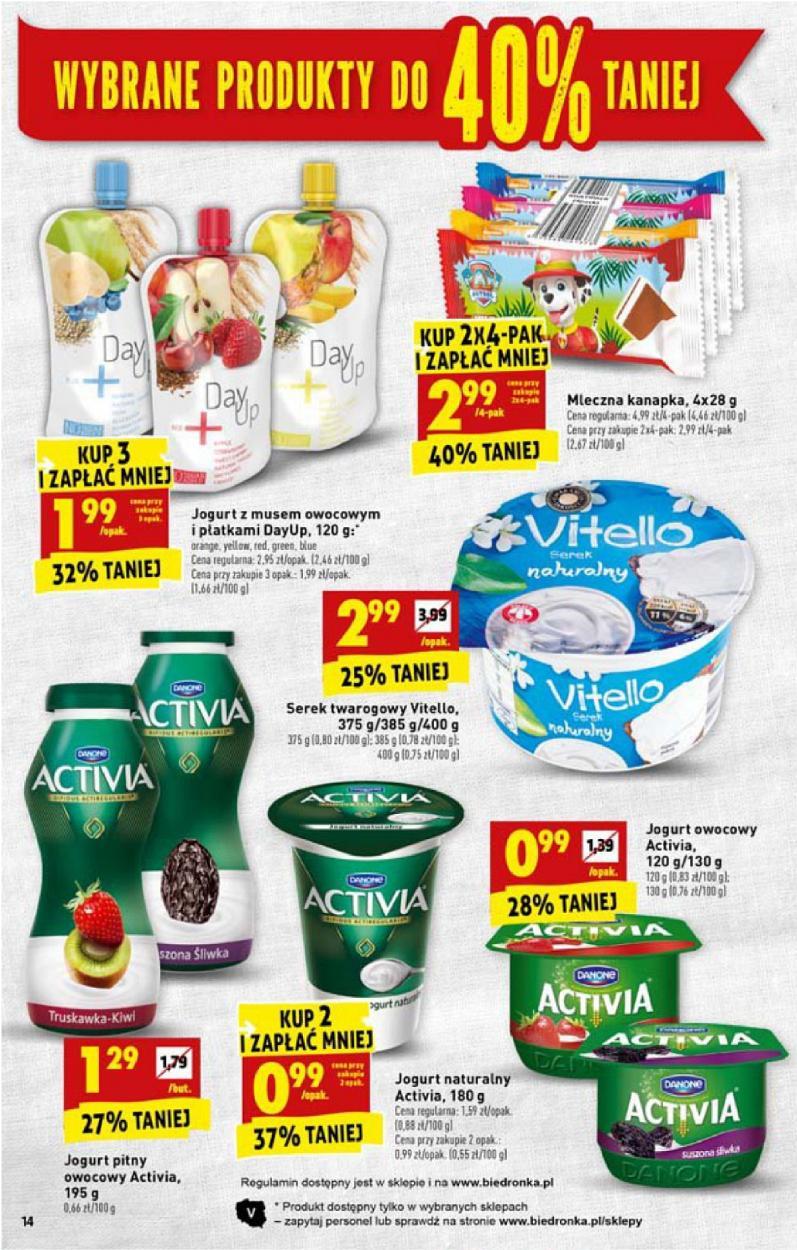 Gazetka promocyjna Biedronka do 03/12/2017 str.14