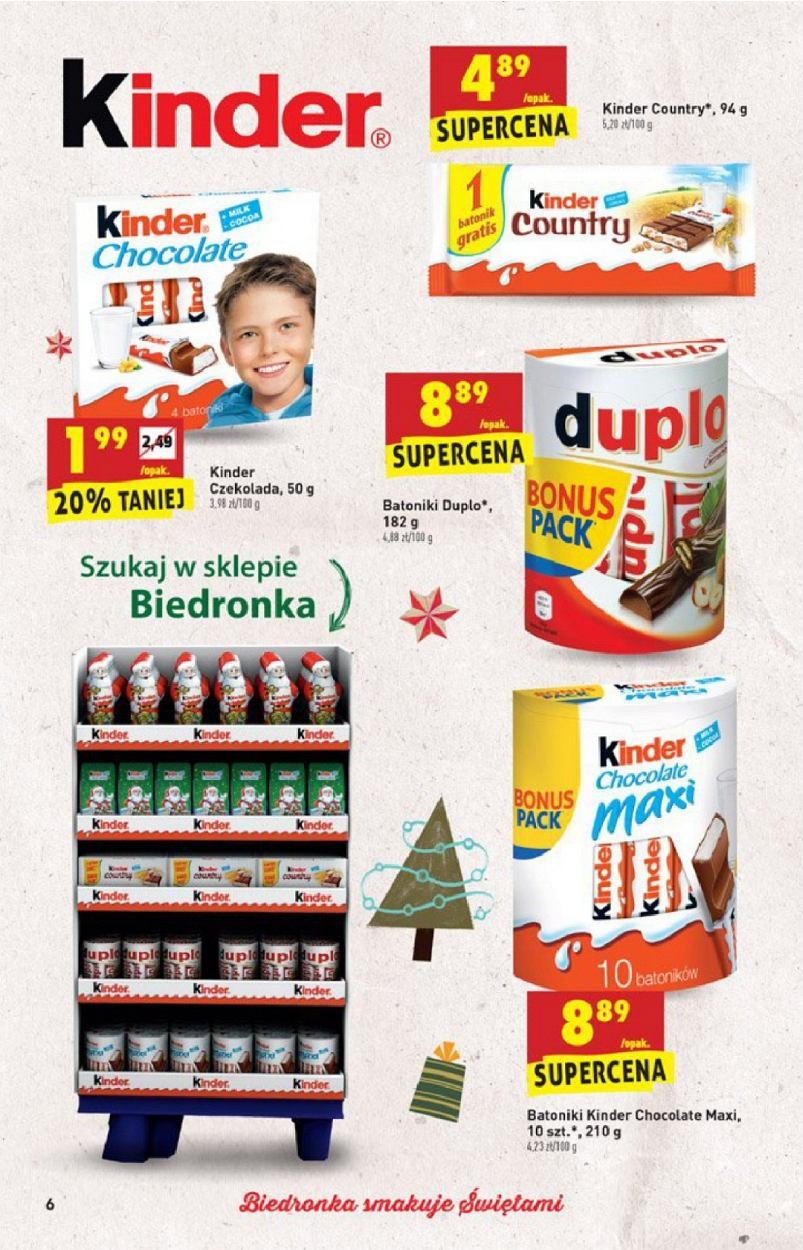 Gazetka promocyjna Biedronka do 29/11/2017 str.6
