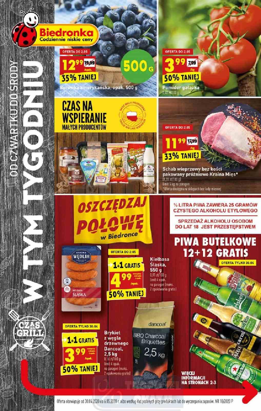 Gazetka promocyjna Biedronka do 06/05/2020 str.0