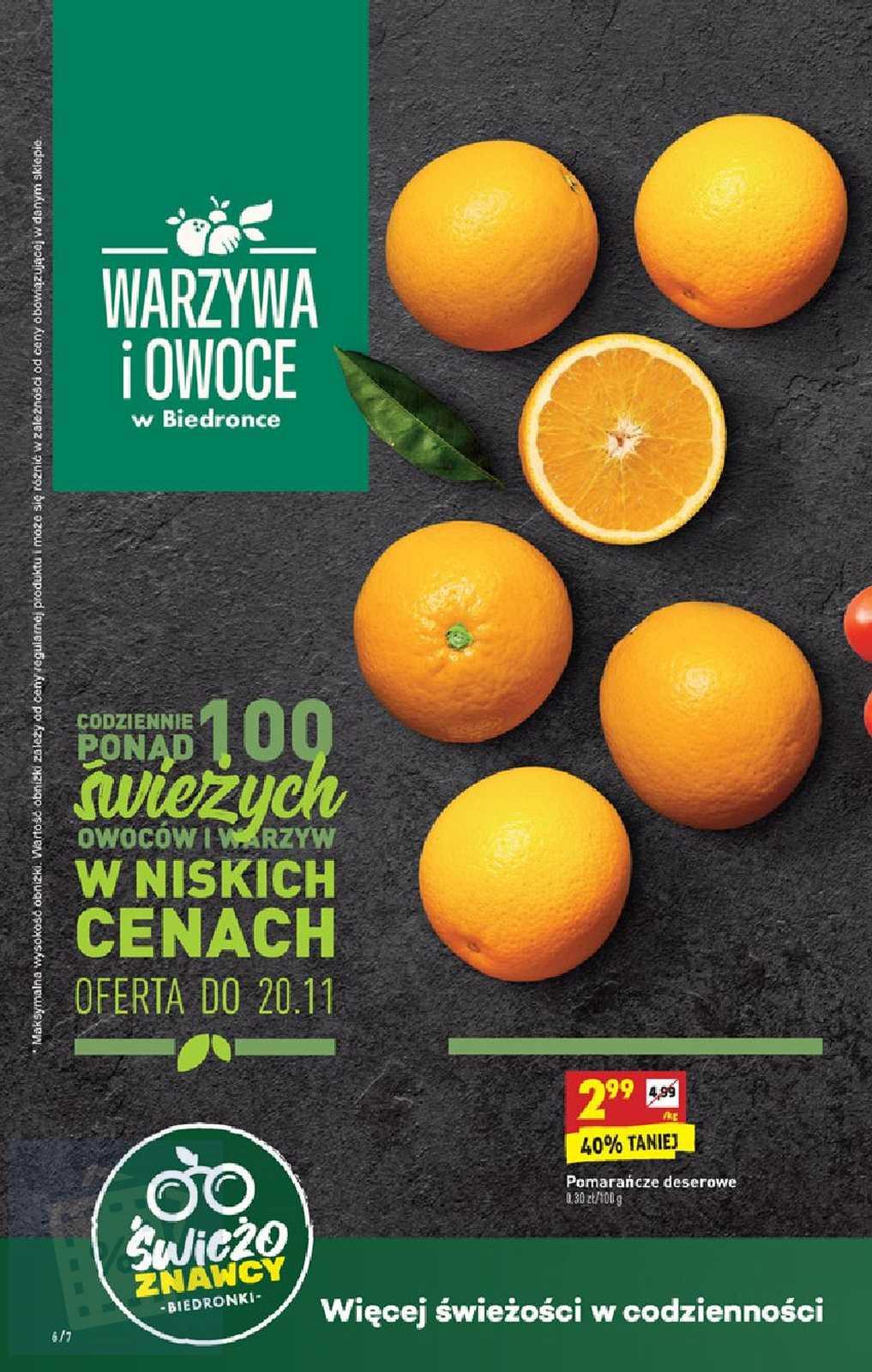 Gazetka promocyjna Biedronka do 24/11/2019 str.6