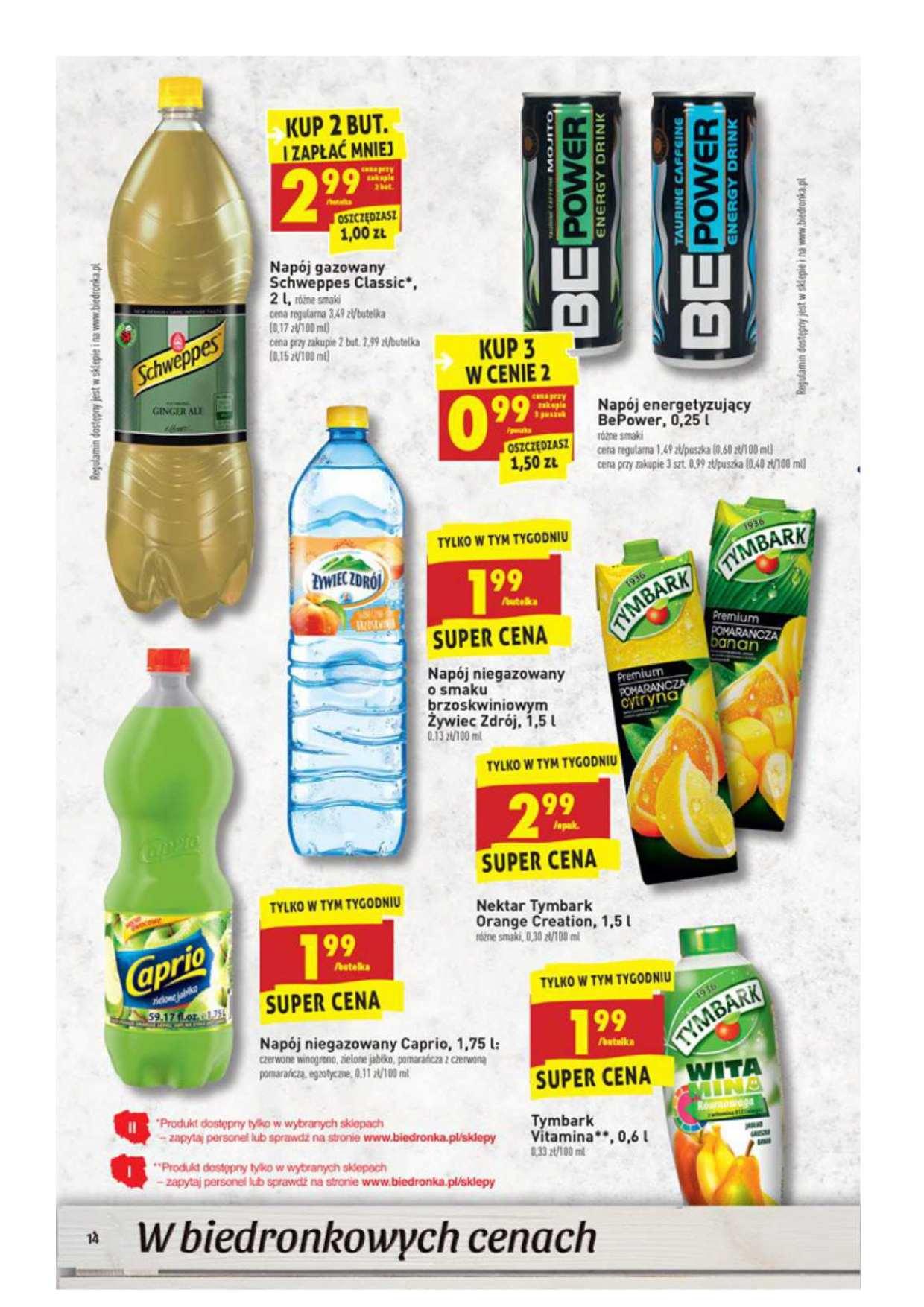 Gazetka promocyjna Biedronka do 13/07/2016 str.14