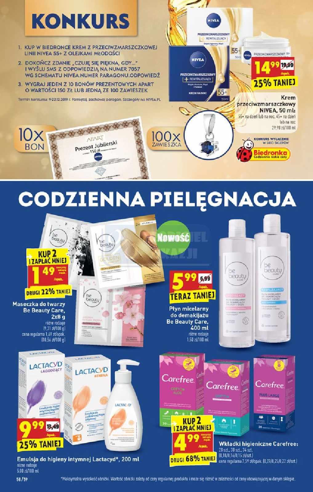 Gazetka promocyjna Biedronka do 22/12/2019 str.58