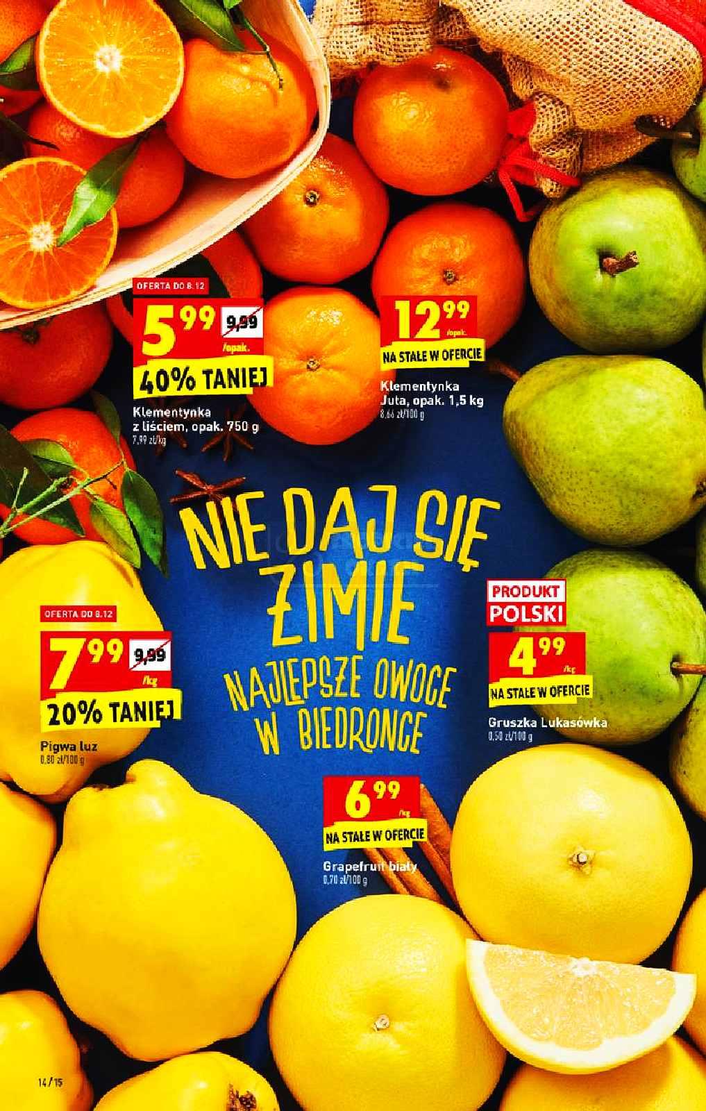 Gazetka promocyjna Biedronka do 12/12/2021 str.14