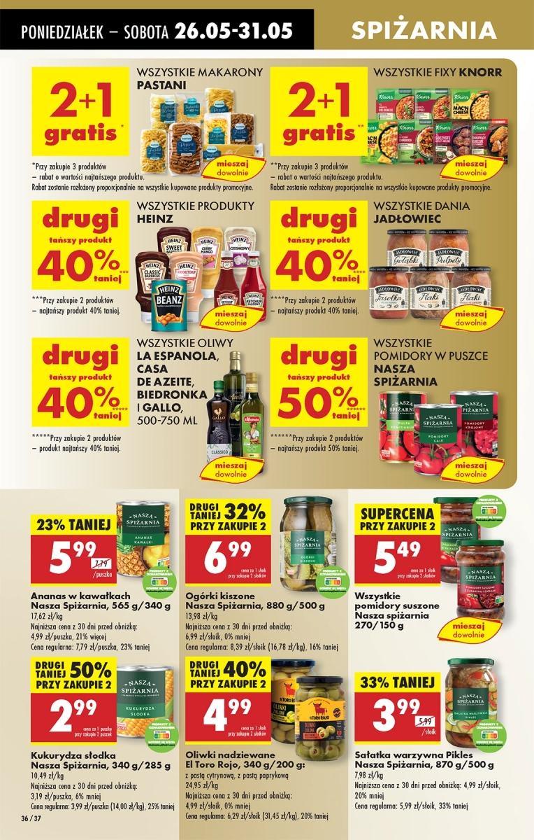 Gazetka promocyjna Biedronka do 31/05/2025 str.36