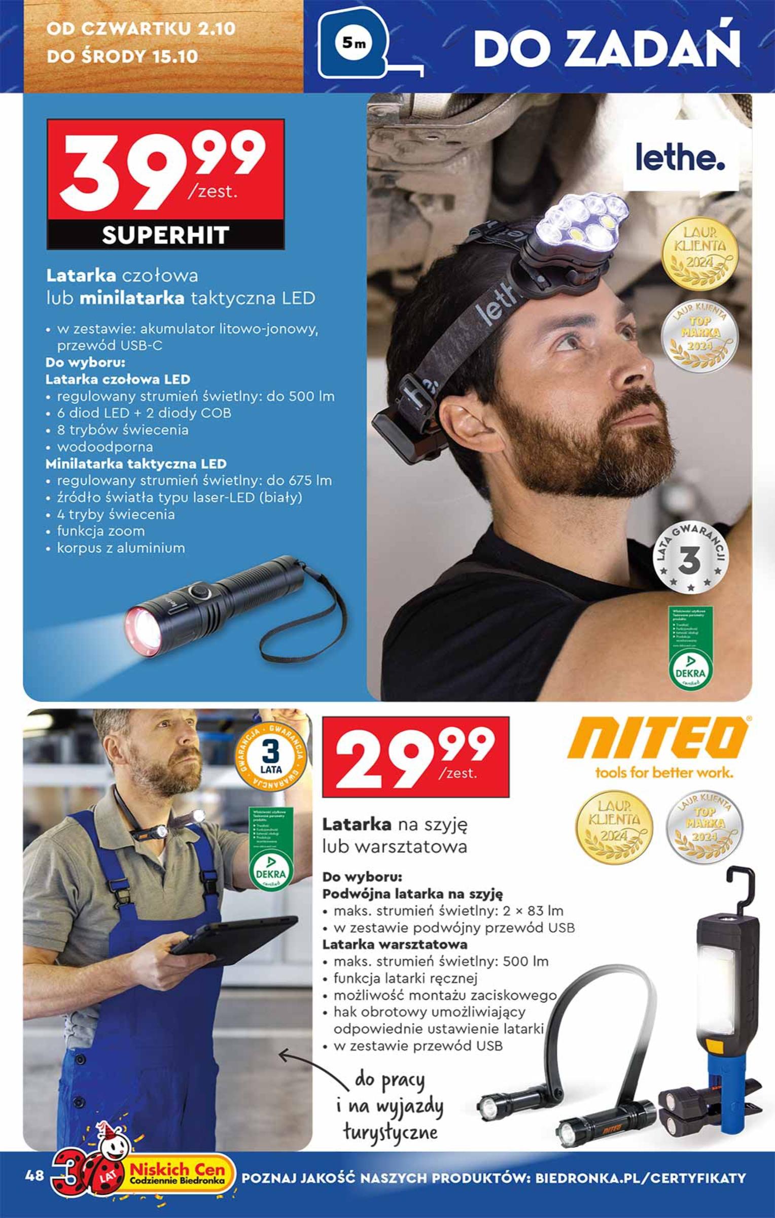 Gazetka promocyjna Biedronka do 11/10/2025 str.48