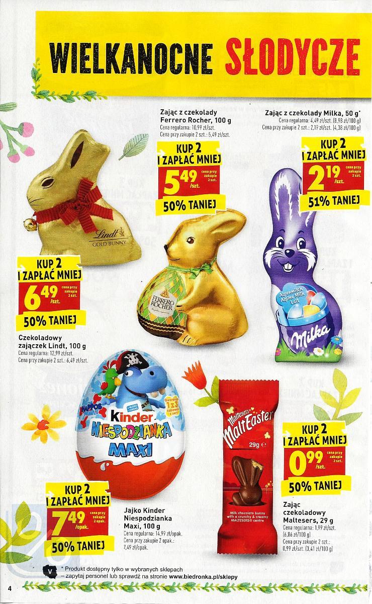 Gazetka promocyjna Biedronka do 04/04/2018 str.4