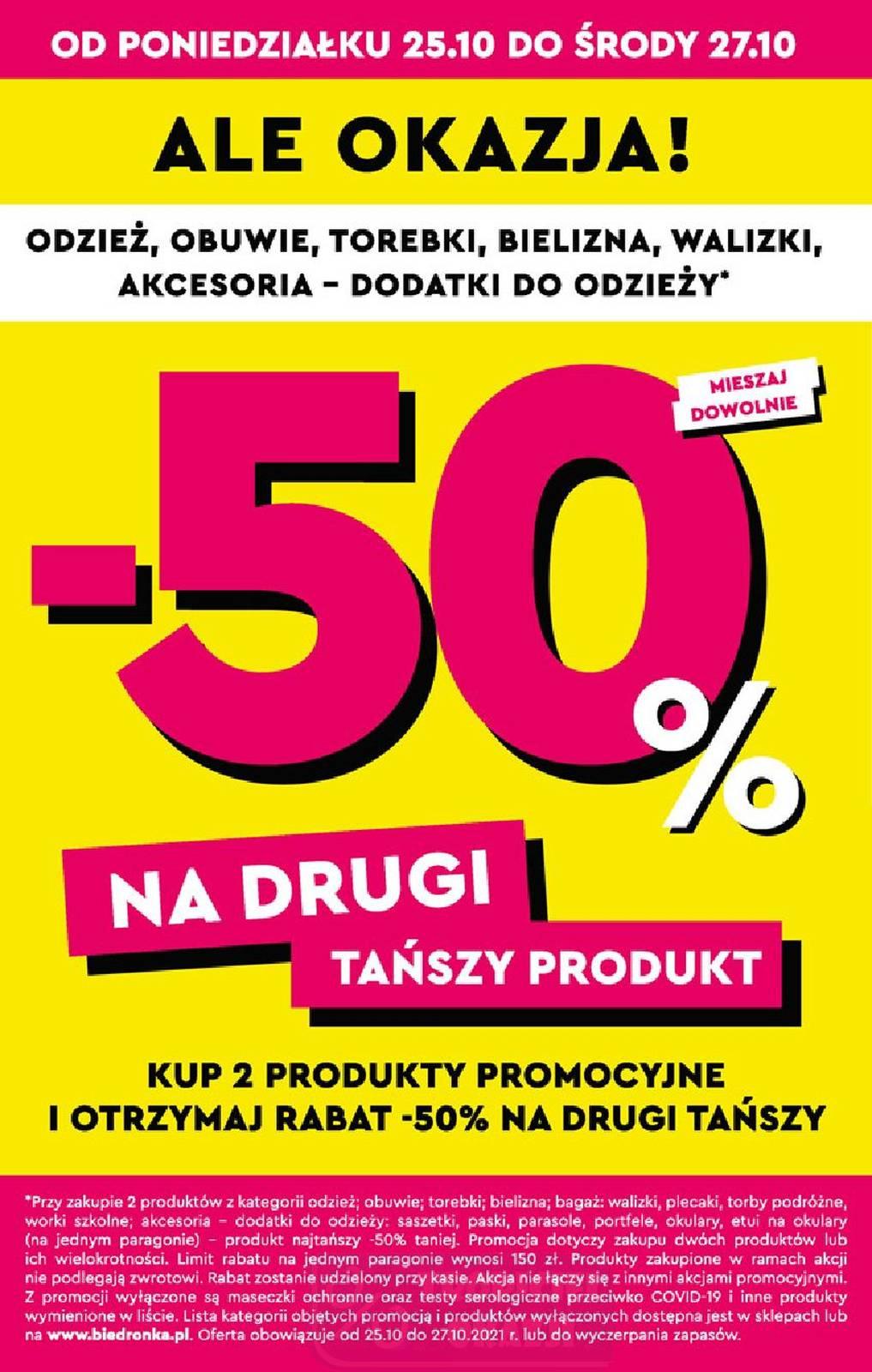 Gazetka promocyjna Biedronka do 31/10/2021 str.62