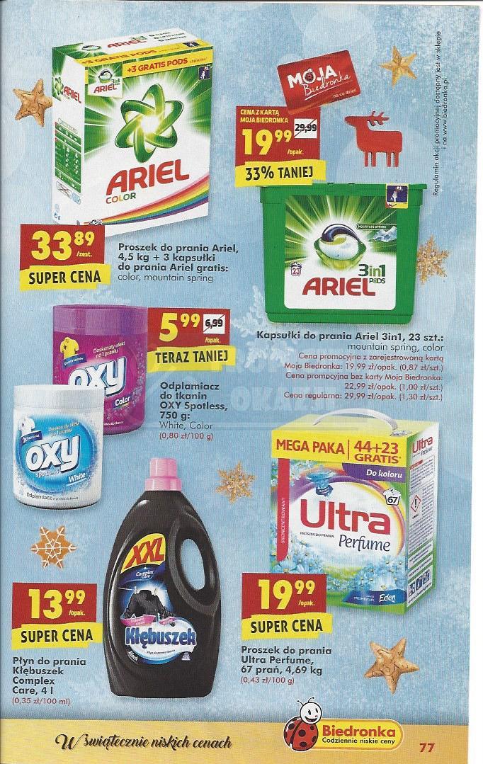 Gazetka promocyjna Biedronka do 30/11/2016 str.77