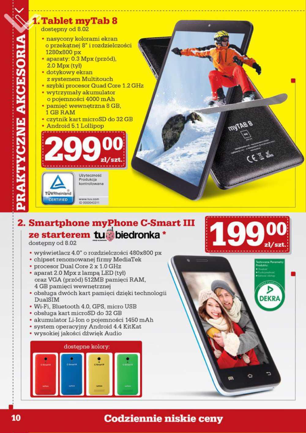 Gazetka promocyjna Biedronka do 20/02/2016 str.10
