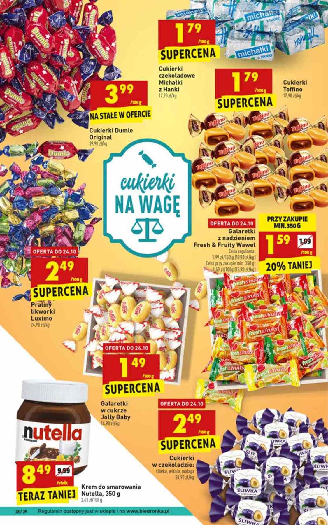 Gazetka promocyjna Biedronka do 28/10/2018 str.38