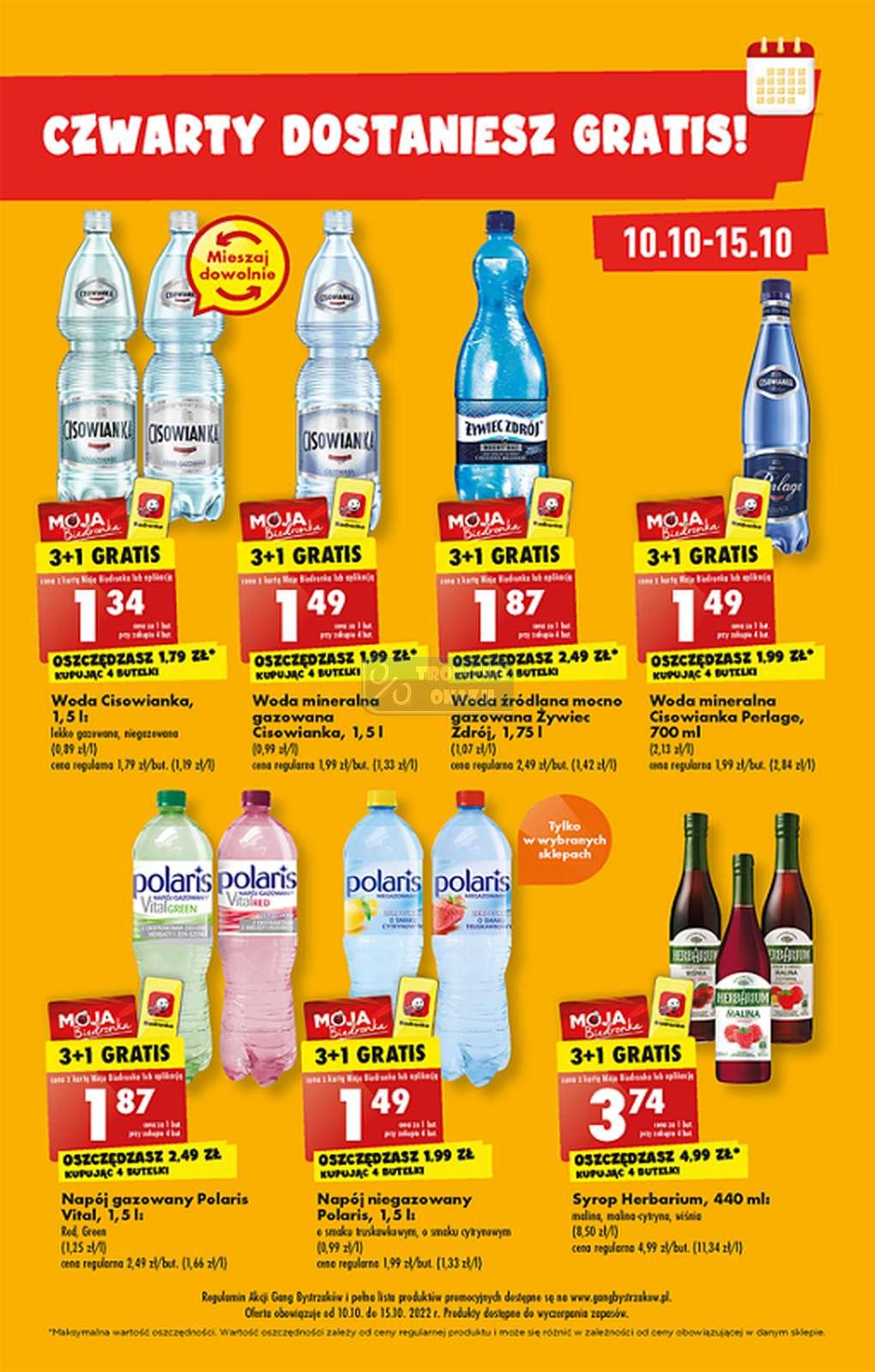Gazetka promocyjna Biedronka do 15/10/2022 str.35