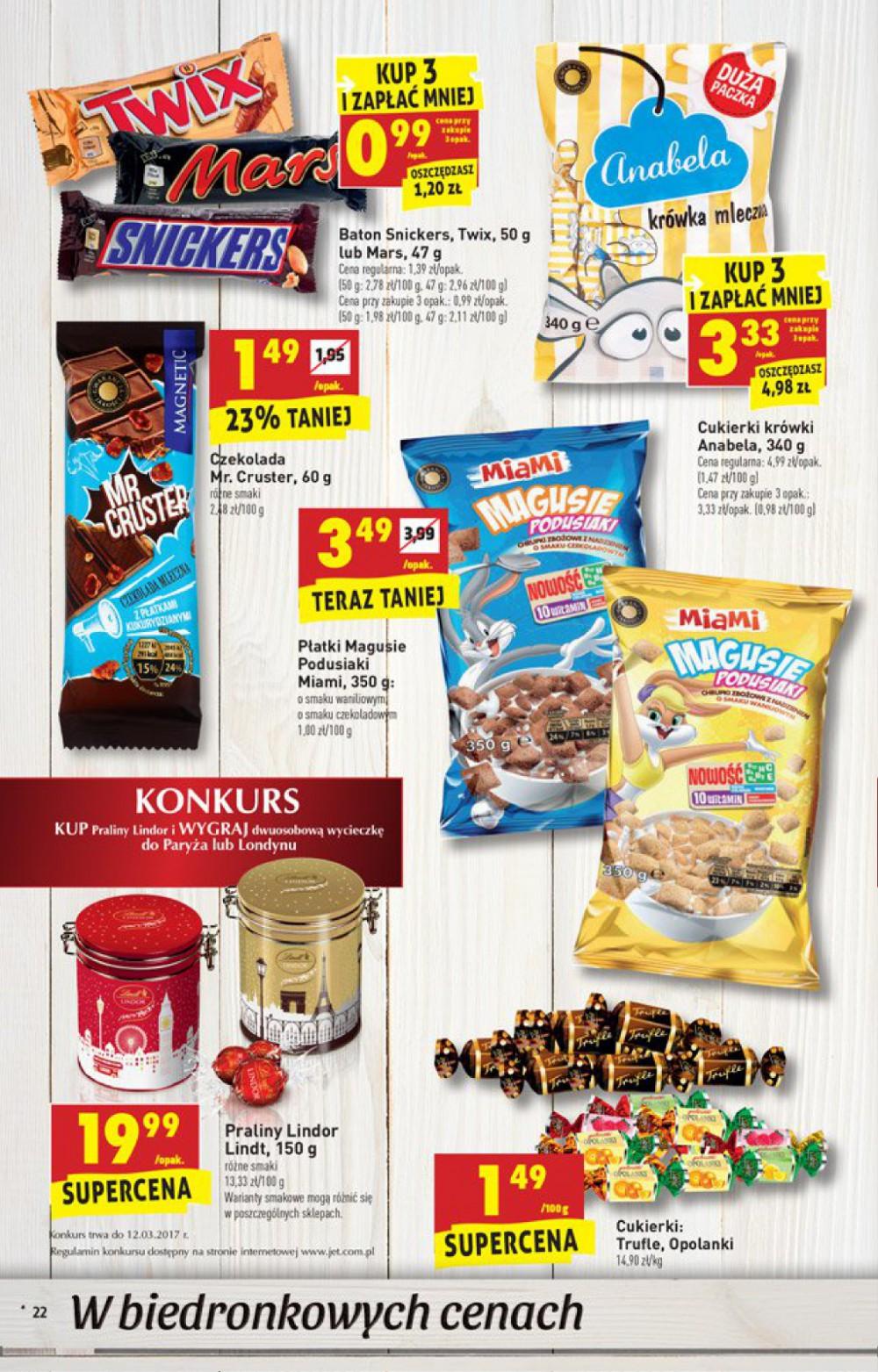 Gazetka promocyjna Biedronka do 15/03/2017 str.22
