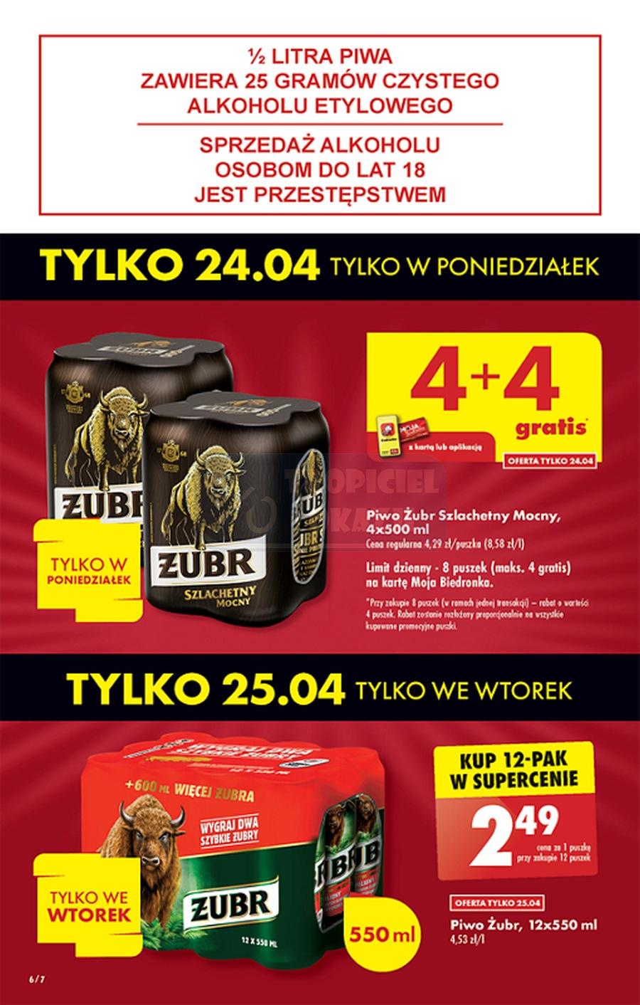 Gazetka promocyjna Biedronka do 30/04/2023 str.6