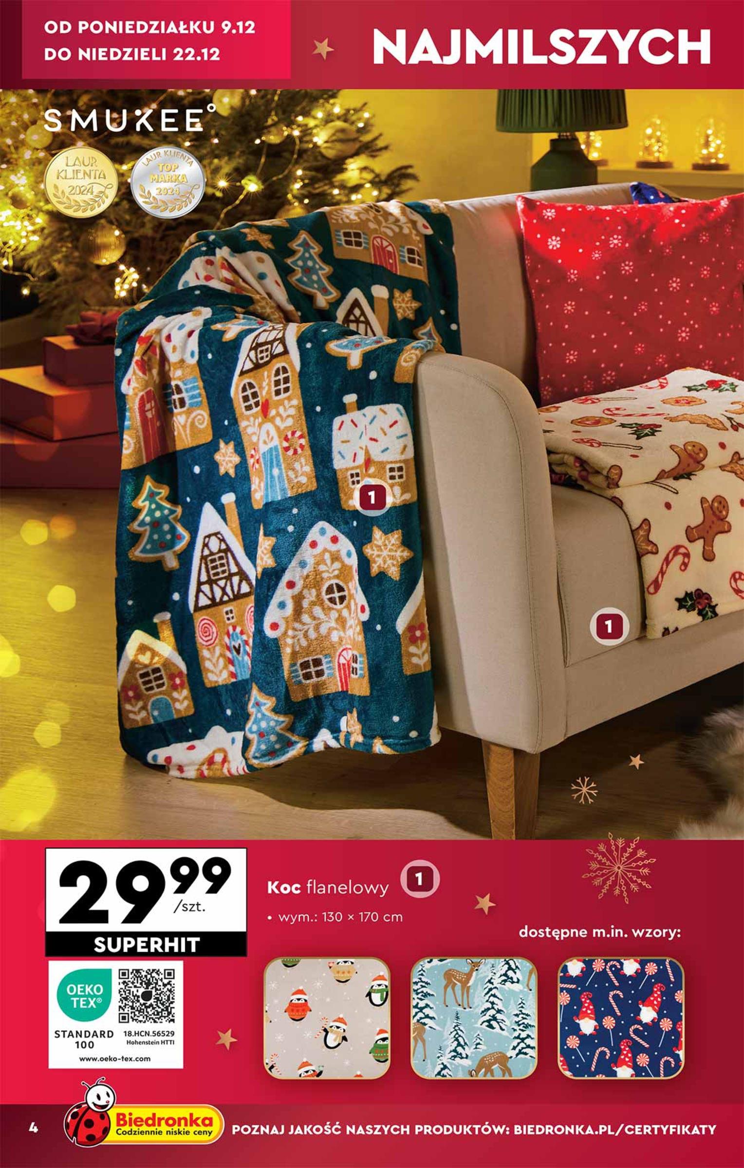 Gazetka promocyjna Biedronka do 22/12/2024 str.4