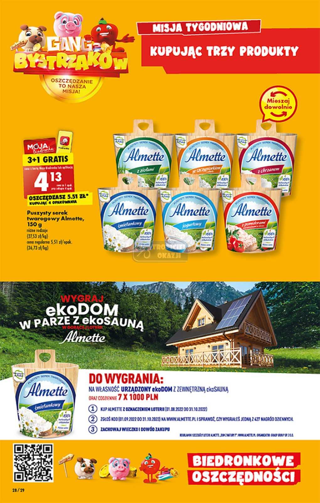 Gazetka promocyjna Biedronka do 15/10/2022 str.28