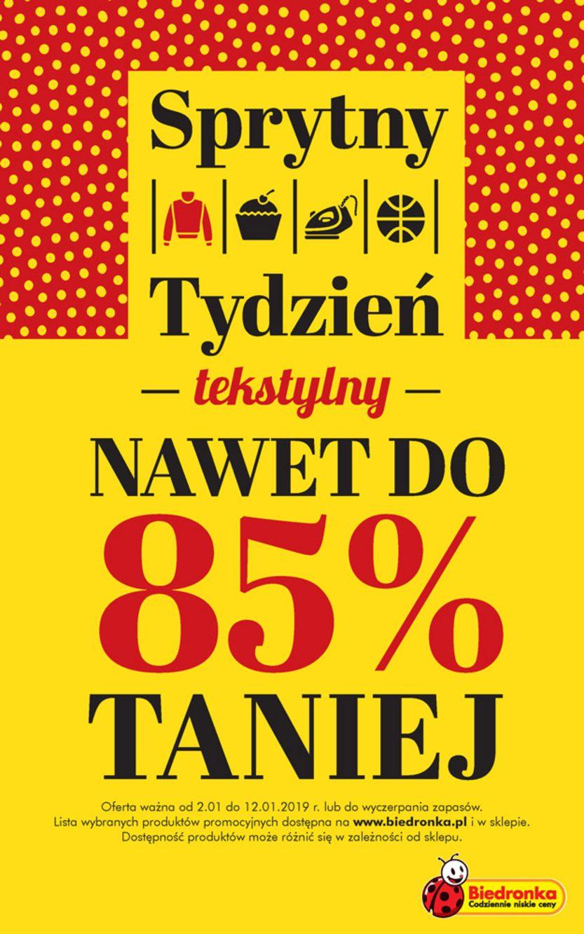 Gazetka promocyjna Biedronka do 16/01/2019 str.20