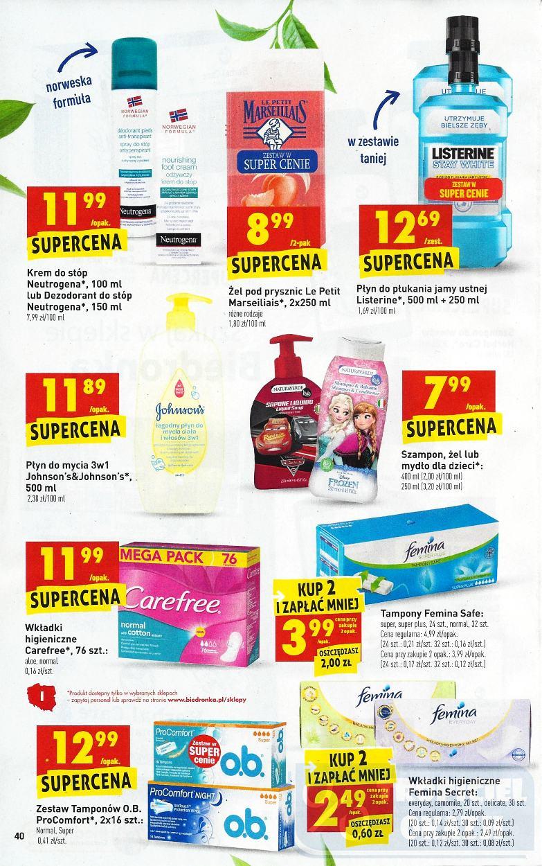 Gazetka promocyjna Biedronka do 09/08/2017 str.40