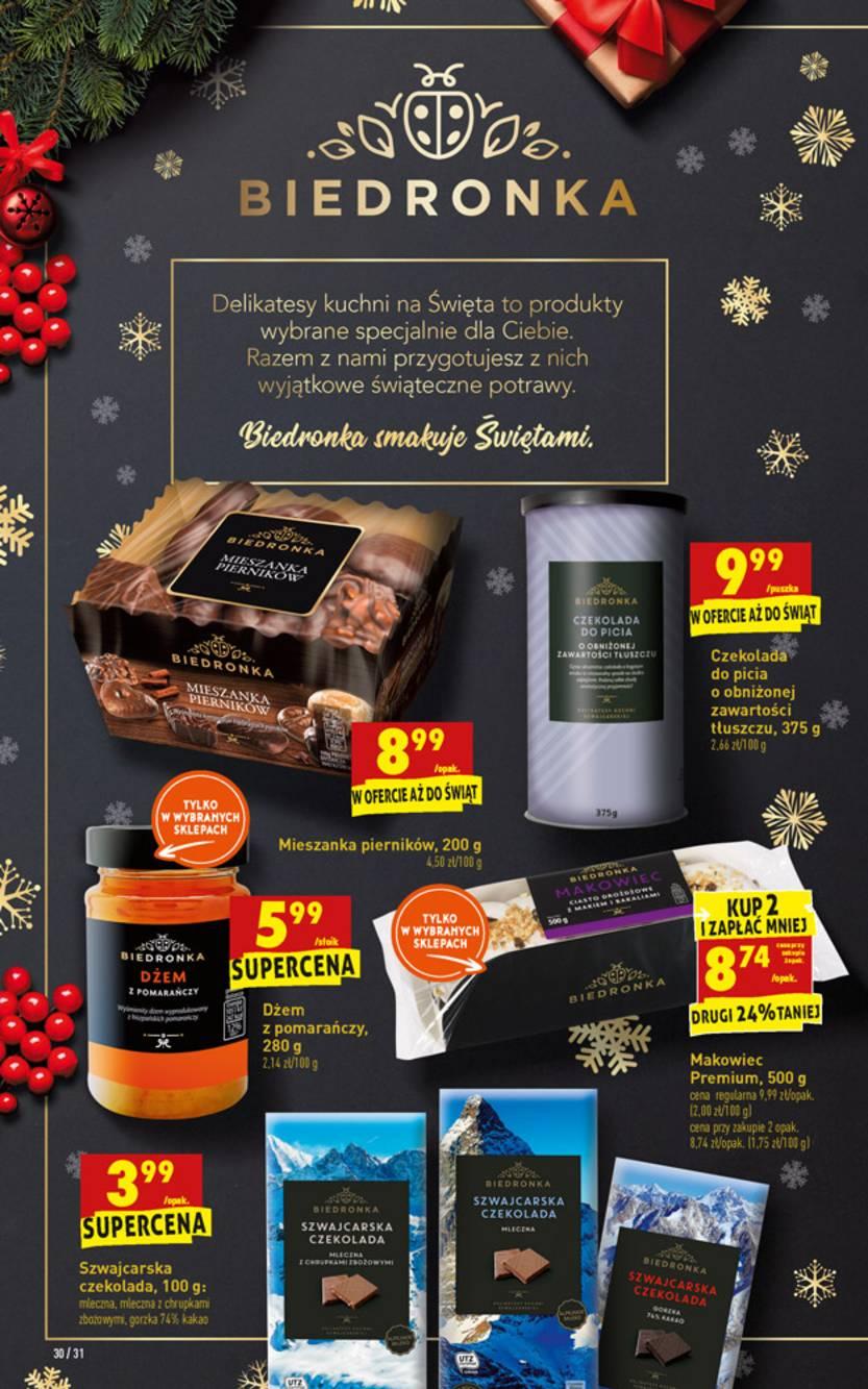 Gazetka promocyjna Biedronka do 24/12/2018 str.30