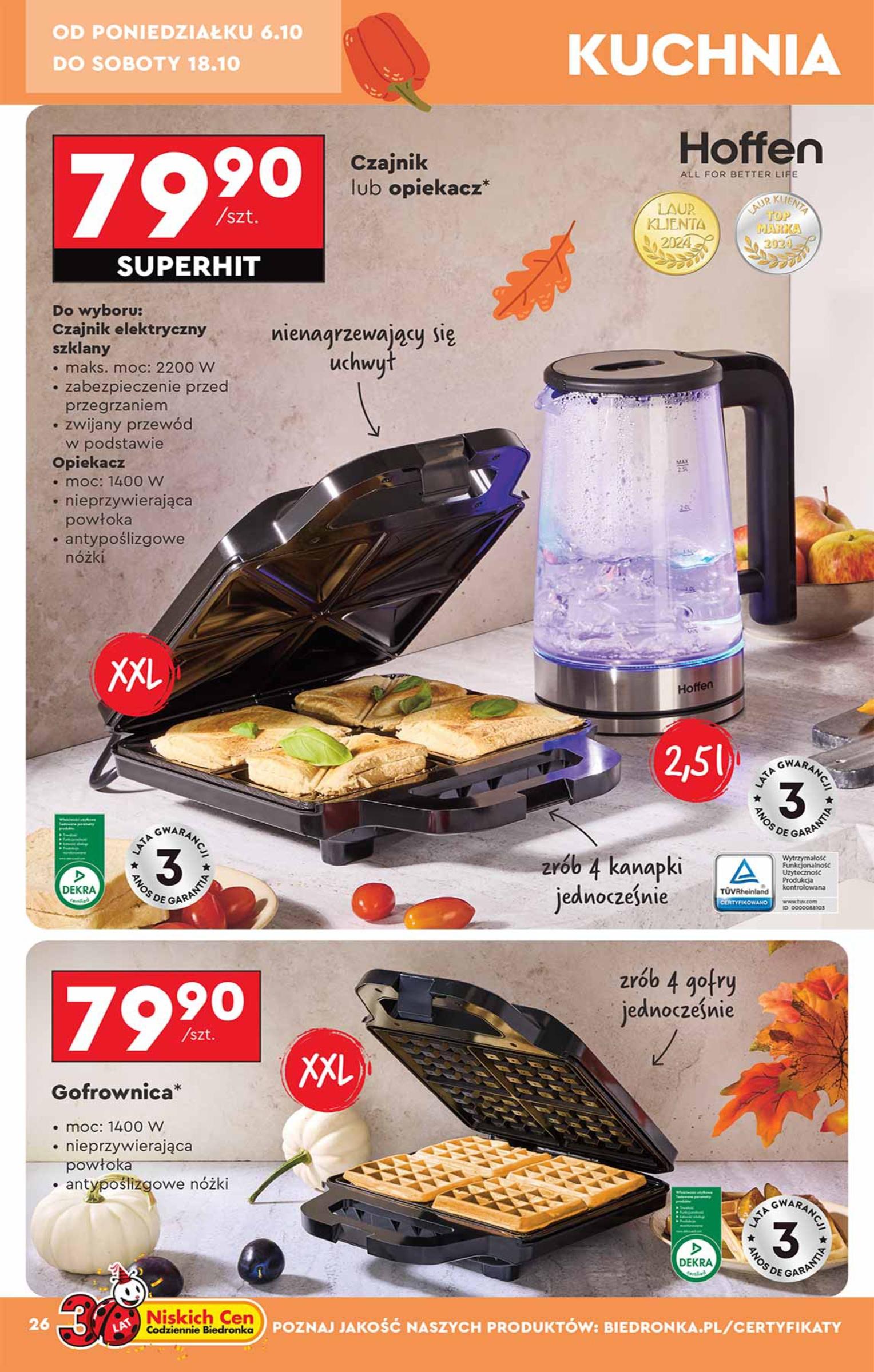 Gazetka promocyjna Biedronka do 22/10/2025 str.26