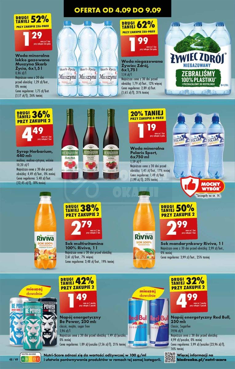 Gazetka promocyjna Biedronka do 13/09/2023 str.48