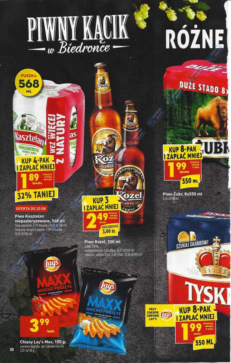 Gazetka promocyjna Biedronka do 23/08/2017 str.30