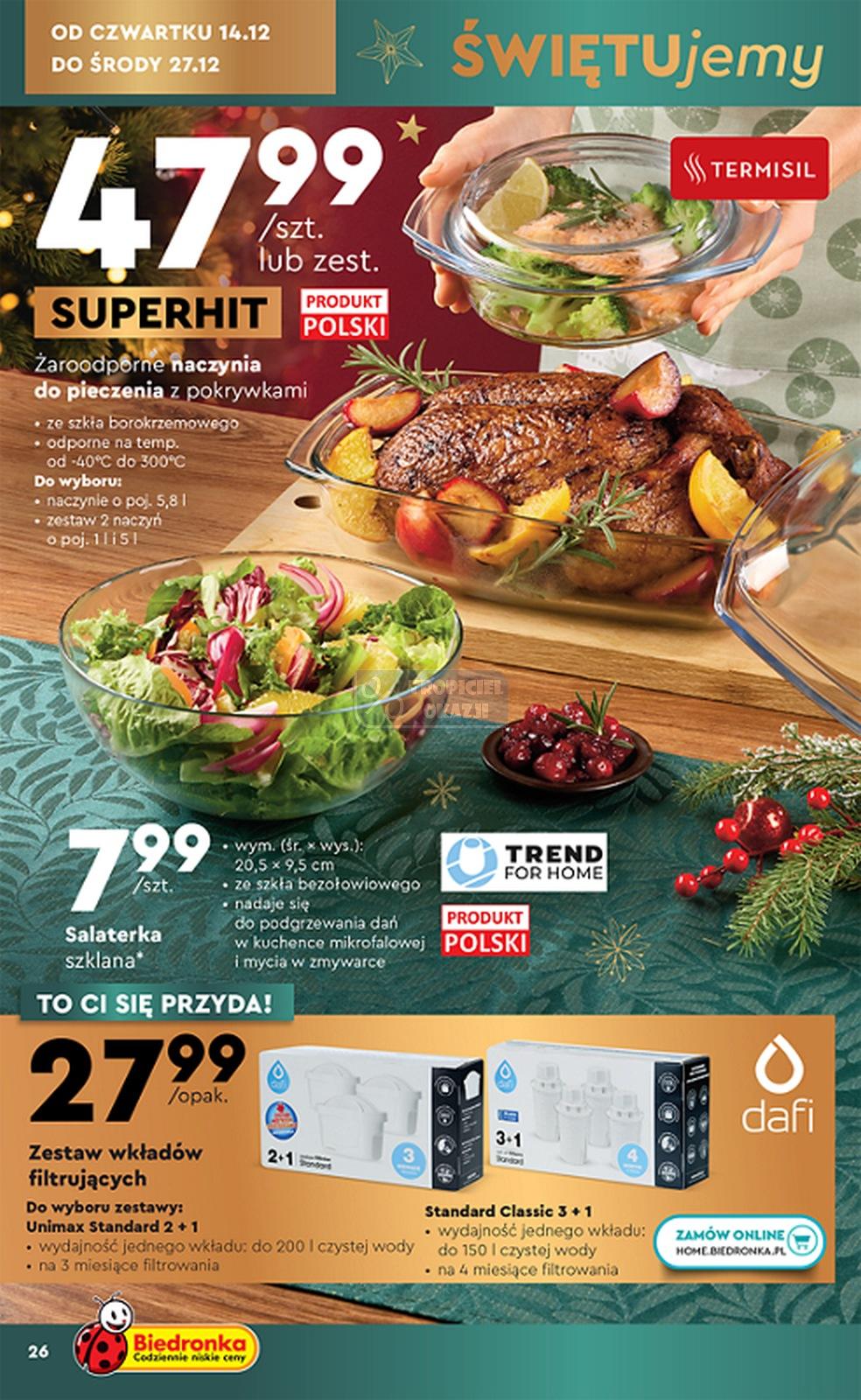Gazetka promocyjna Biedronka do 17/12/2023 str.26