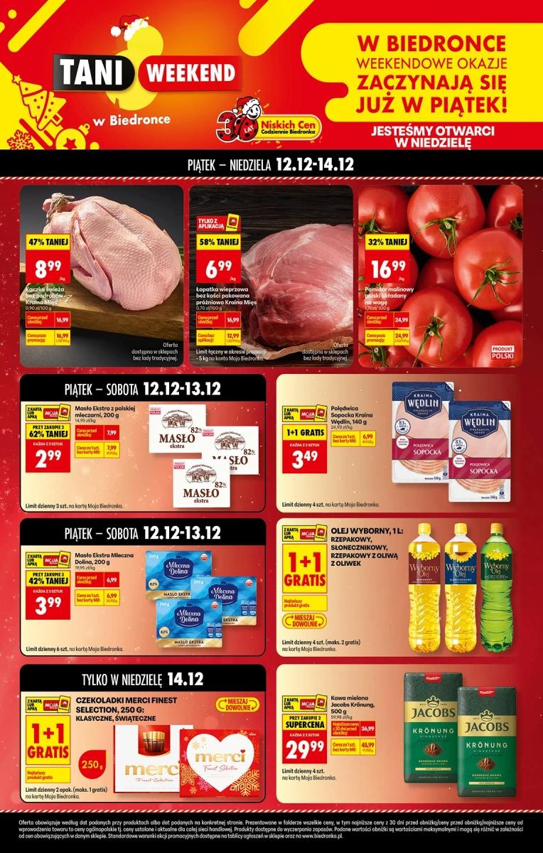 Gazetka promocyjna Biedronka do 14/12/2025 str.1