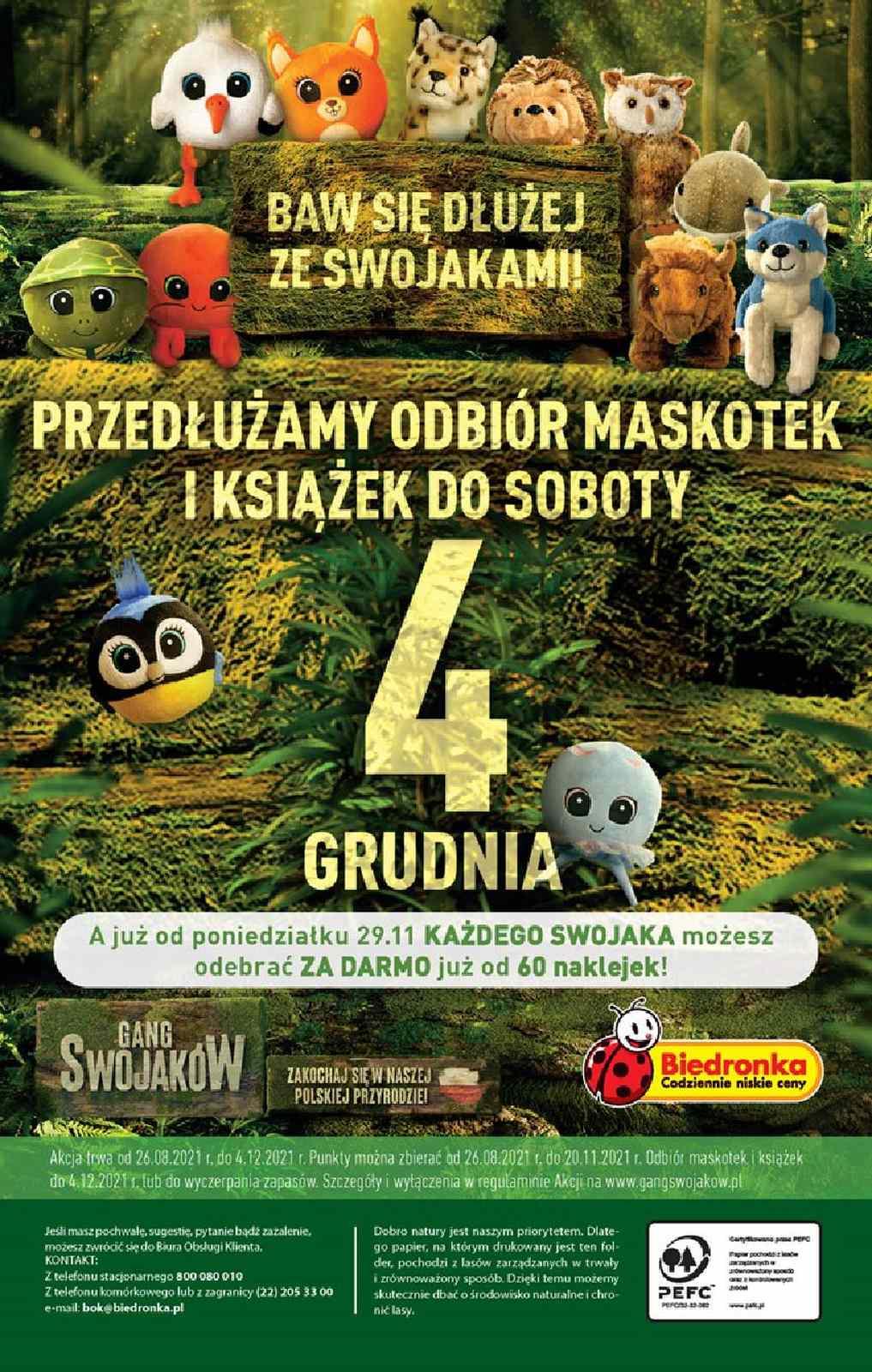 Gazetka promocyjna Biedronka do 05/12/2021 str.64