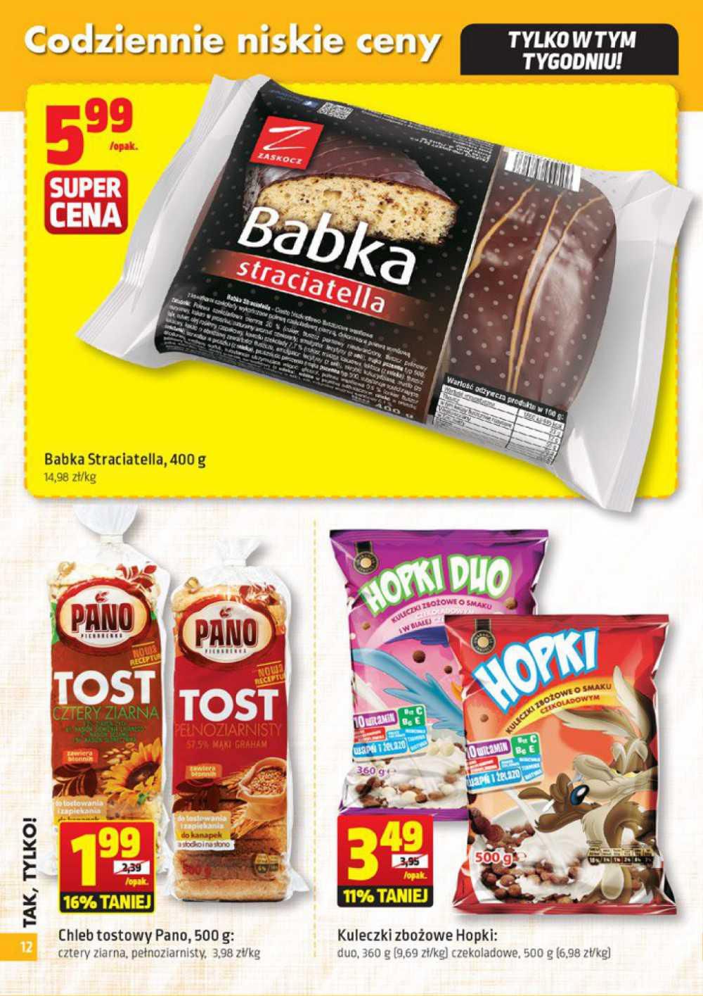 Gazetka promocyjna Biedronka do 20/01/2016 str.12