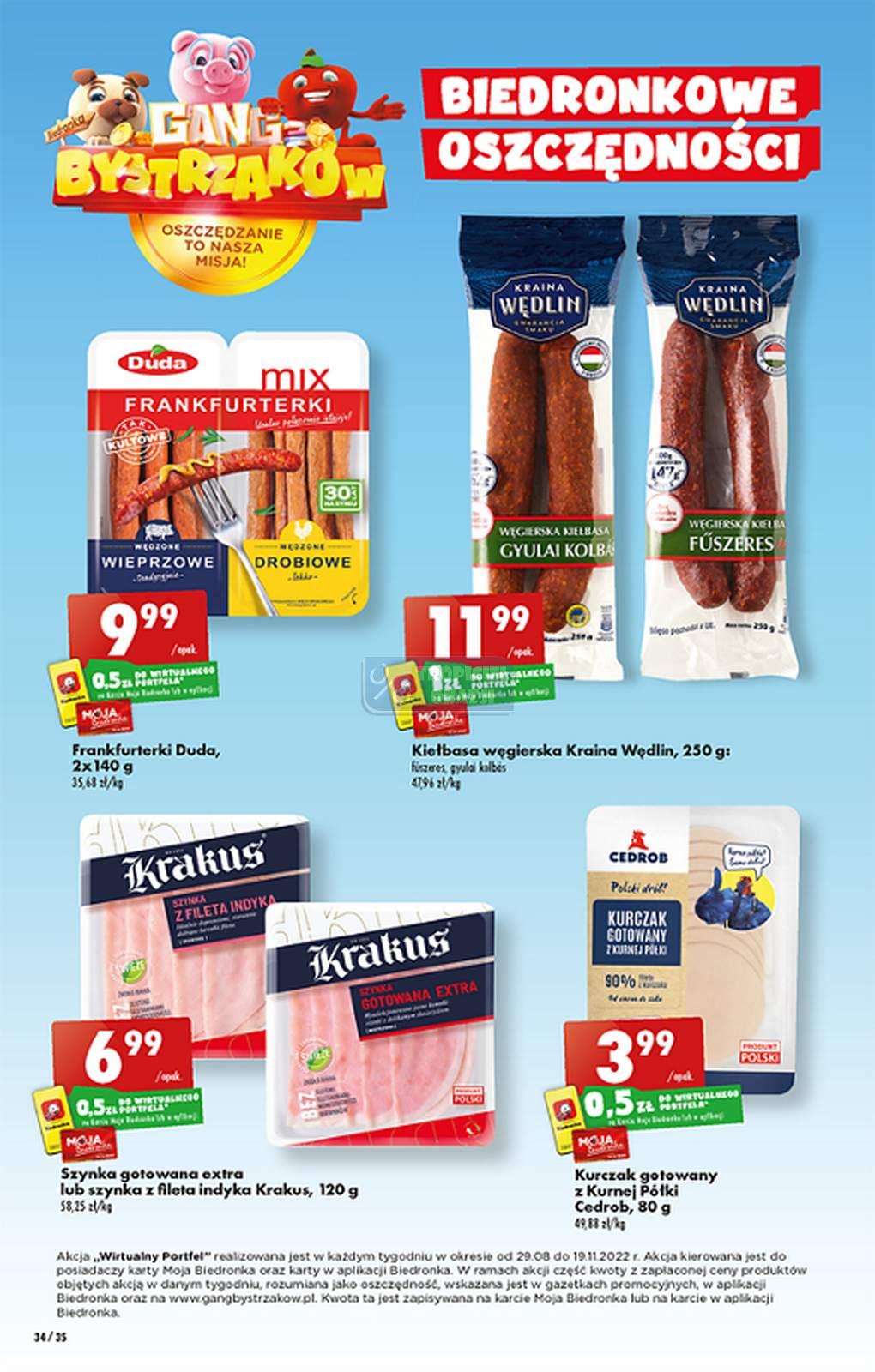 Gazetka promocyjna Biedronka do 19/10/2022 str.34