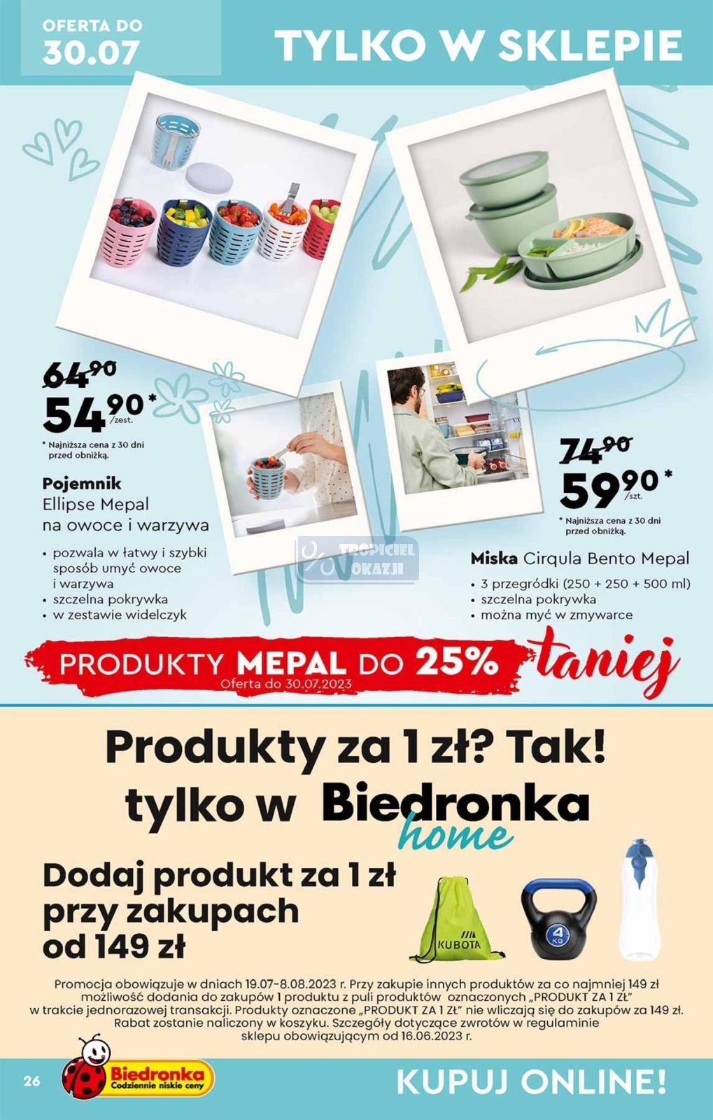 Gazetka promocyjna Biedronka do 05/08/2023 str.26