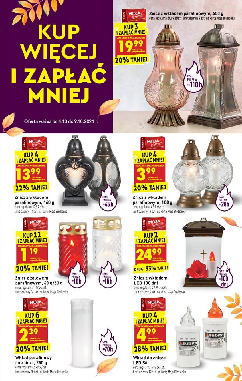 Gazetka promocyjna Biedronka do 09/10/2021 str.61