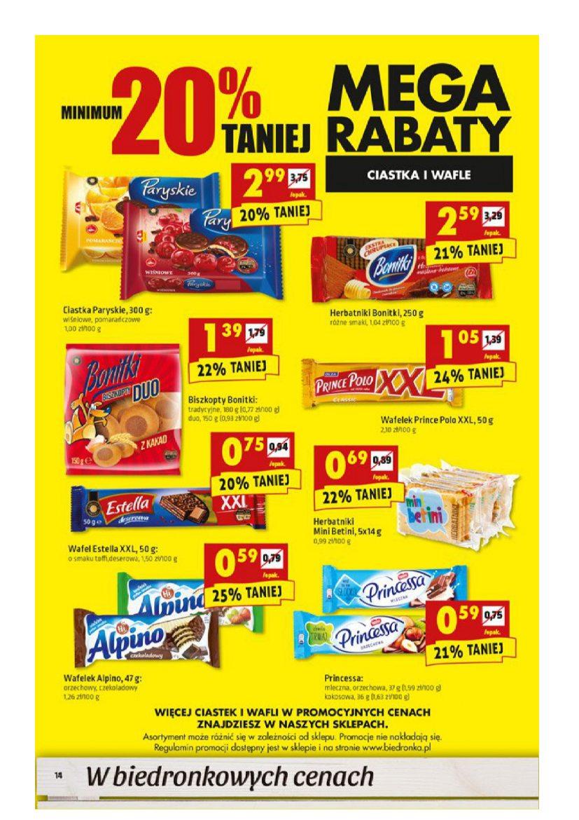 Gazetka promocyjna Biedronka do 17/08/2016 str.14