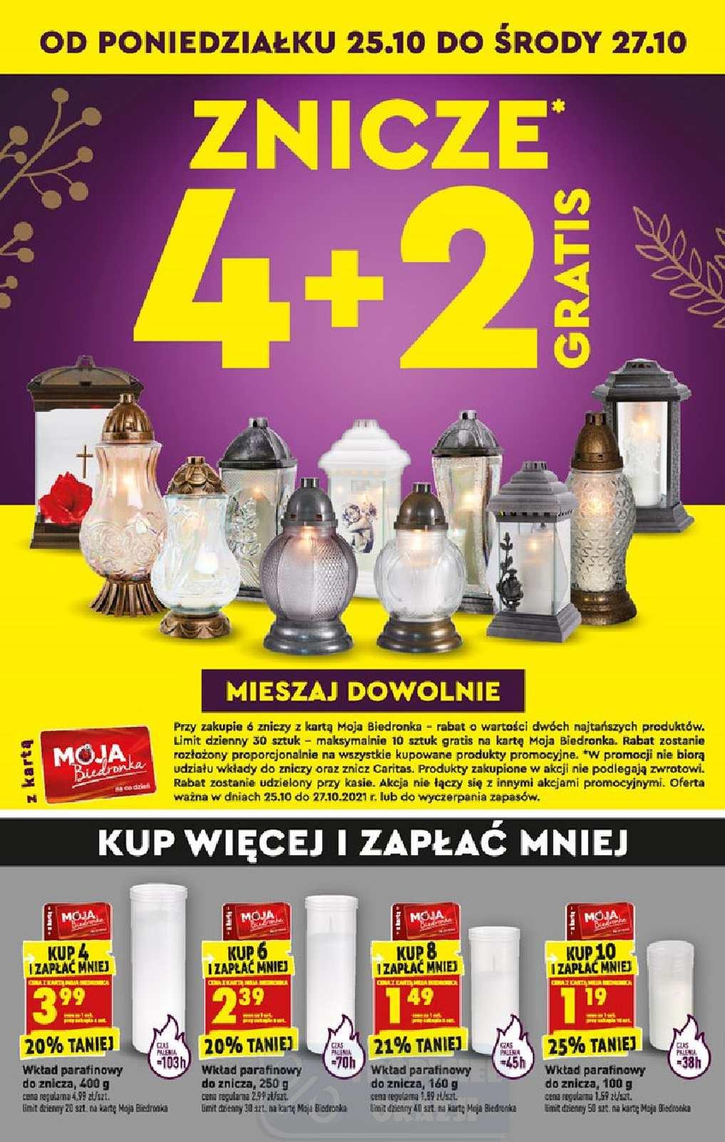 Gazetka promocyjna Biedronka do 31/10/2021 str.61