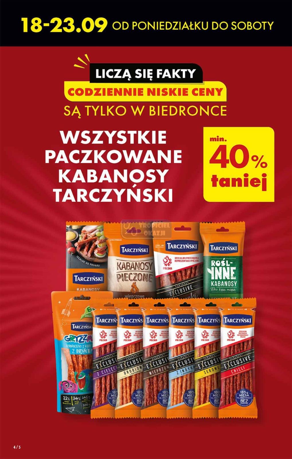 Gazetka promocyjna Biedronka do 23/09/2023 str.4