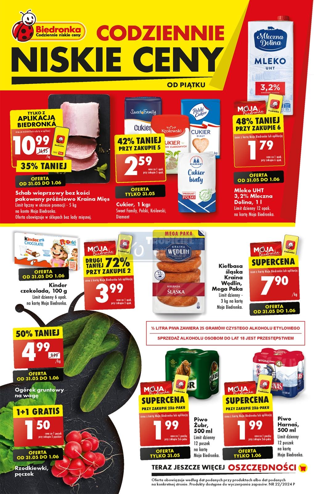 Gazetka promocyjna Biedronka do 05/06/2024 str.1